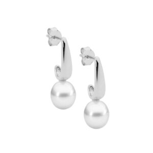 Sterling Silver Pearl Earrings