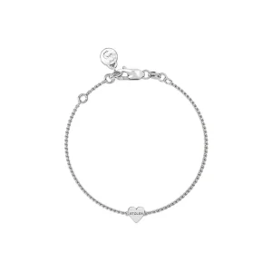 Sterling Silver Stolen Heart Bracelet