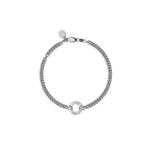 Sterling Silver Stolen Halo Bracelet