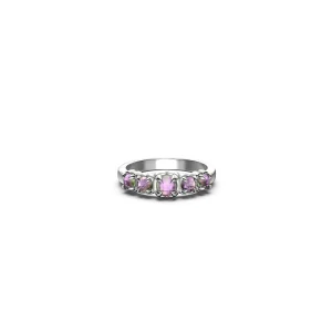 Sterling Silver Stolen Halo Cluster Mystc Quartz Ring