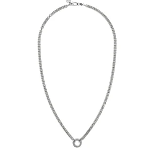 Sterling Silver Stolen Halo Necklace