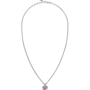 Sterling Silver Stolen Love Claw Mystic Quartz Necklace