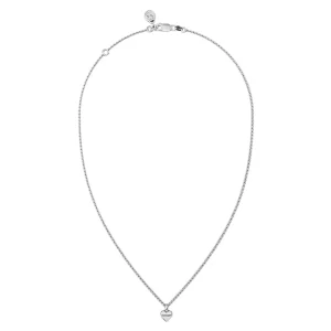 Sterling Silver Stolen Heart Necklace