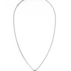 Sterling Silver Stolen Rose Quartz Love Claw Necklace