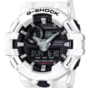 G-Shock Duo White with Black Accents