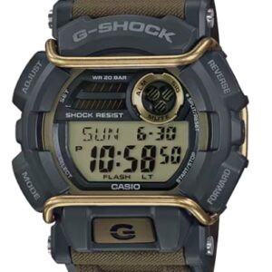G-Shock Digital Khaki with Bars Watch