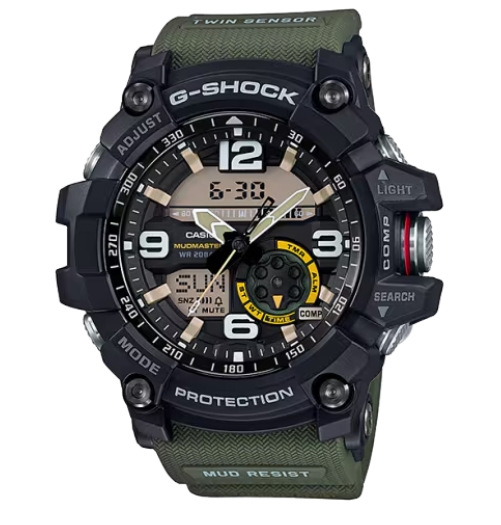 G-Shock Duo Mud Master Green Twin Sensor