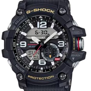 G-Shock Duo Black Mud Master Twin Sensor Watch