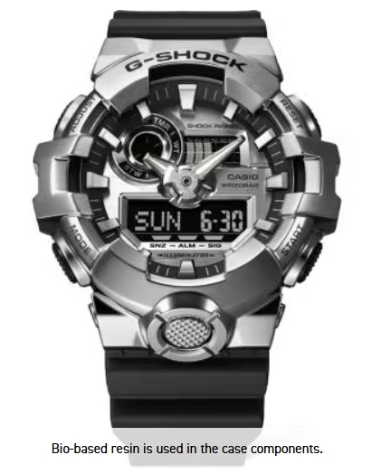G-Shock Duo Stainless Steel and Resin Watch - Image 4