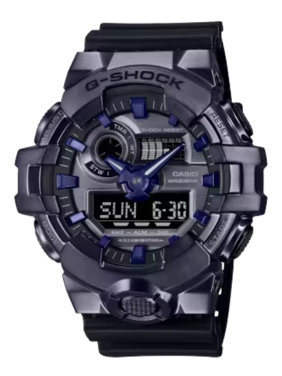 G-Shock Duo Gun-Metal Stainless Steel Watch