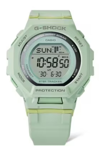 G-Shock Mint Green Digital Bluetooth Step Tracker - Image 4