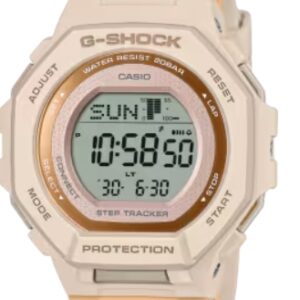 G-Shock Beige/Peach Digital Bluetooth Step Tracker