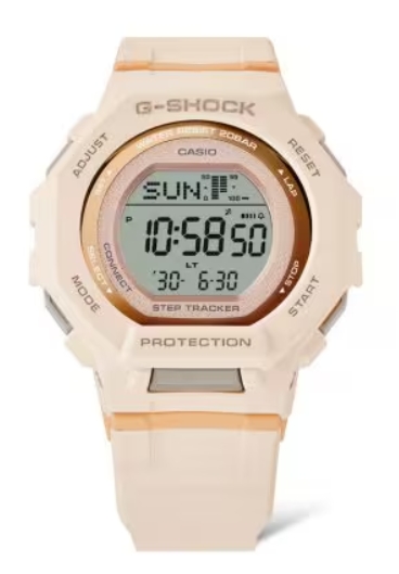 G-Shock Beige/Peach Digital Bluetooth Step Tracker - Image 3