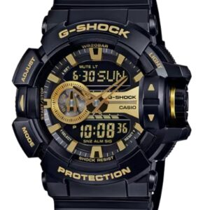 G-Shock Duo Black and Gold Side Winder