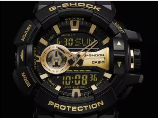 G-Shock Duo Black and Gold Side Winder - Image 2