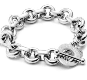 Stainless Steel Silver Heirloom Bracelet