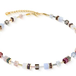 Coeur de Lion Geocube Significant Rose Pastel Necklace