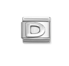 Nomination Silver Stainless Steel Letter D