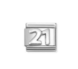 Nomination Charm Silver 21
