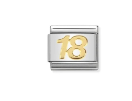 Nomination Charm 18k Gold