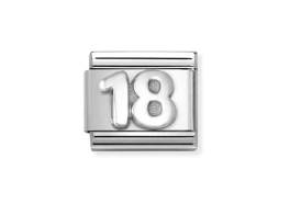 Nomination Charm Silver 18