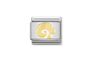 Nomination Charm 18k Gold Aries