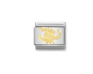 Nomination Charm 18k Scorpio