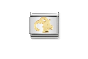 Nomination Charm 18k Gold Capricorn