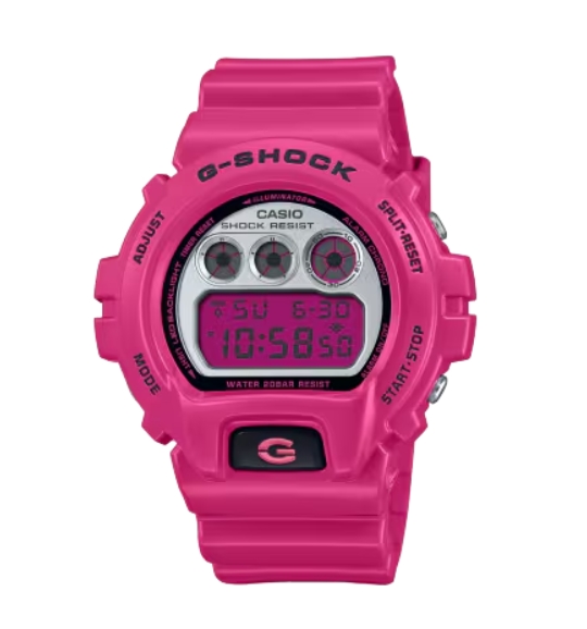 G-Shock Digital Pink with Neon Pink Face