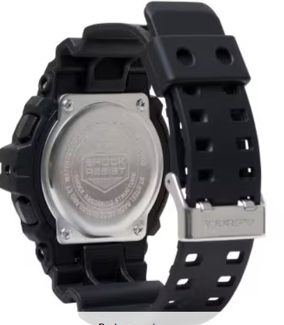 G-Shock Digital Black with Silver Accent - Image 2