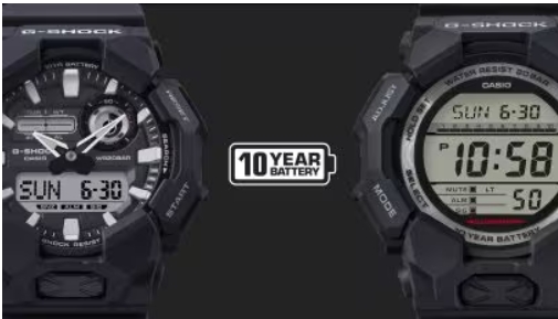 G-Shock Duo Carbon Black Watch - Image 4