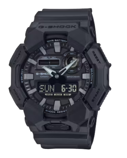 G-Shock Duo Black on Black Watch
