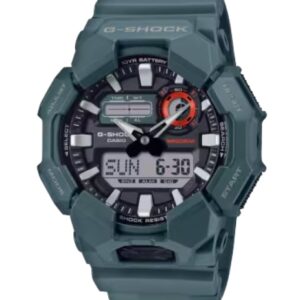 G-Shock Duo Teal with Silver Accents Resin Watch