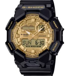 G-Shock Duo Black and Gold Watch