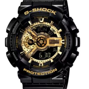 G-Shock Duo Black and Gold Watch