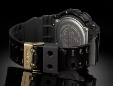 G-Shock Duo Shiny Black and Gold Watch - Image 2