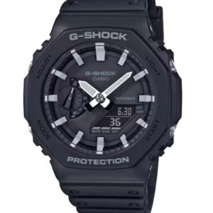 G-Shock Duo Octagon Black with White Accent Watch