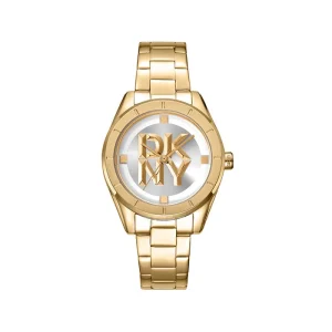 DKNY Chambers Midi Gold Stainless Steel Ladies Watch
