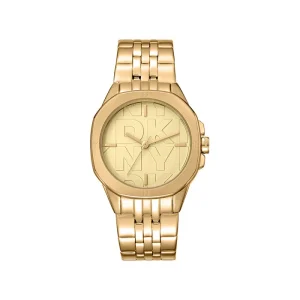 DKNY Brooklyn Midi Gold and Yellow Ladies Watch
