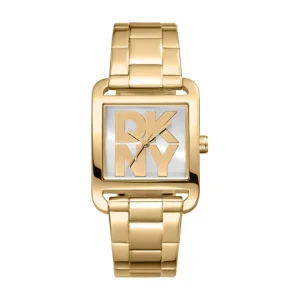 DKNY City Maxi Gold Stainless Steel Ladies Watch