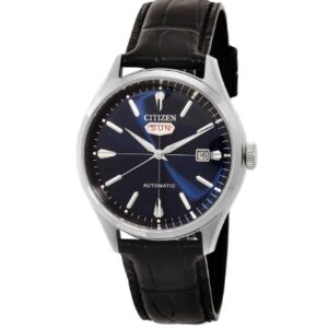 Citizen Automatic Leather Blue Dial Watch