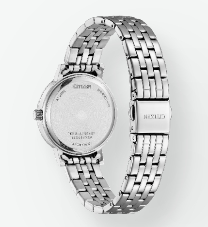 Citizen Stainless Steel Mint Green Analogue Ladies Watch - Image 3