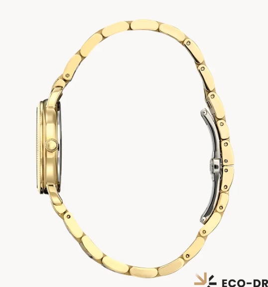 Citizen Gold Coin Edge Eco-Drive Ladies Watch - Image 2