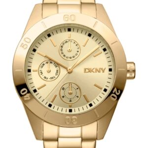 DKNY Active Sport Gold Stainless Steel Ladies Watch